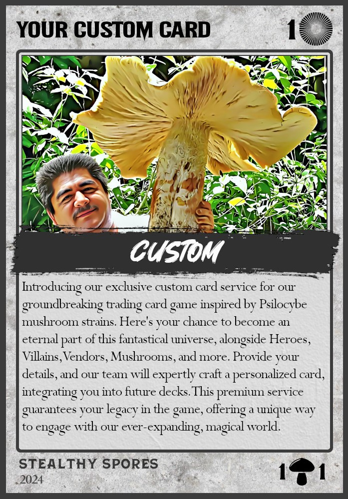 Custom Stealthy Spores Card